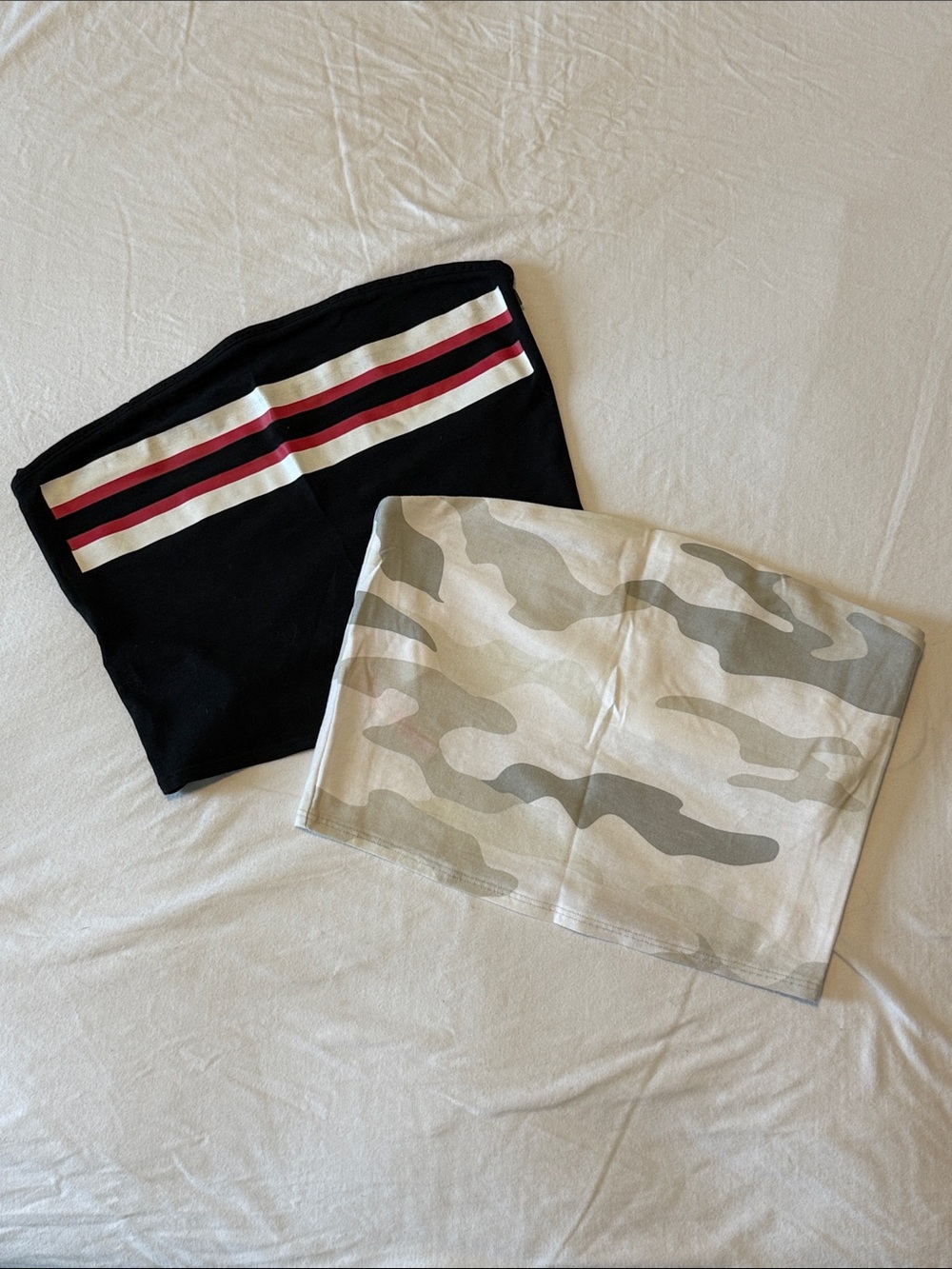PINK VS Cropped Tube Tops - set of 2